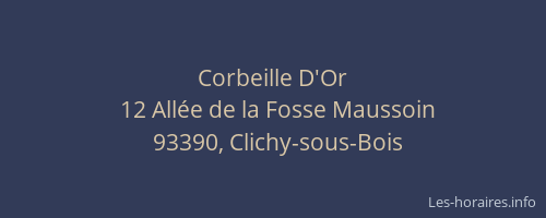Corbeille D'Or