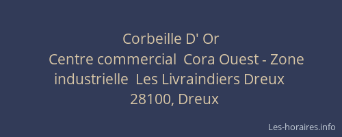 Corbeille D' Or