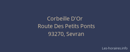 Corbeille D'Or