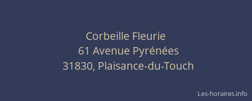 Corbeille Fleurie