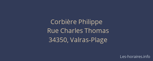 Corbière Philippe