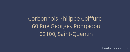 Corbonnois Philippe Coiffure