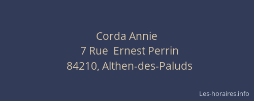 Corda Annie
