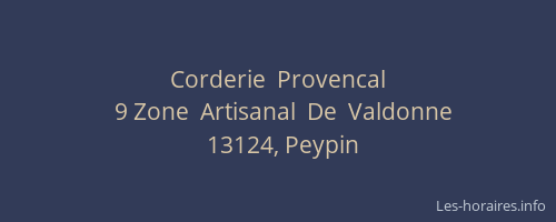 Corderie  Provencal