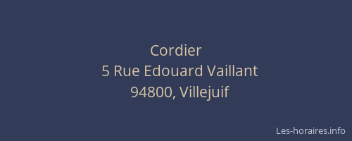 Cordier