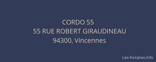 CORDO 55