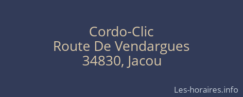 Cordo-Clic