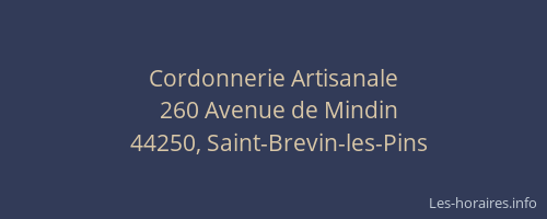 Cordonnerie Artisanale