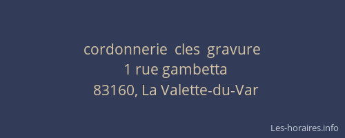 cordonnerie  cles  gravure