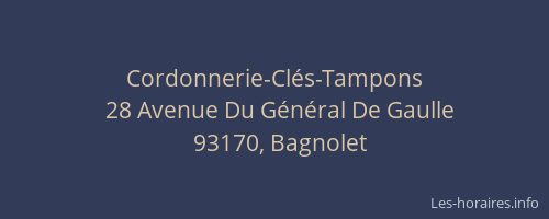 Cordonnerie-Clés-Tampons