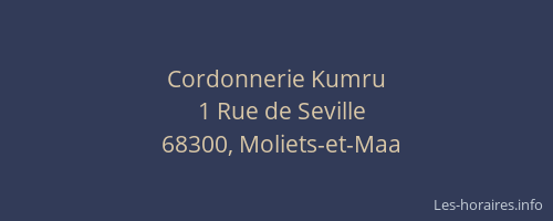 Cordonnerie Kumru