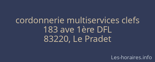 cordonnerie multiservices clefs