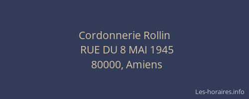 Cordonnerie Rollin