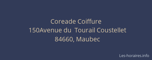 Coreade Coiffure