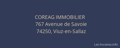 COREAG IMMOBILIER