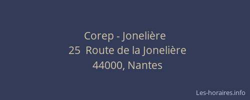 Corep - Jonelière