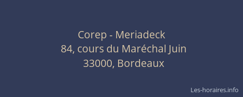 Corep - Meriadeck