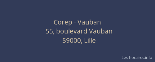 Corep - Vauban