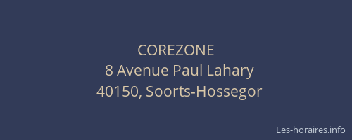 COREZONE