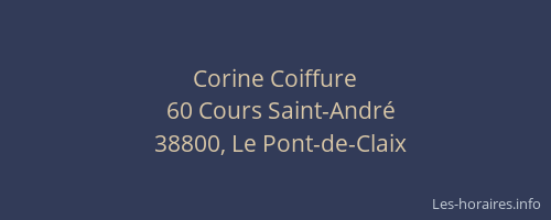 Corine Coiffure