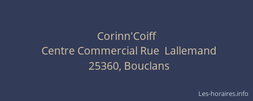 Corinn'Coiff