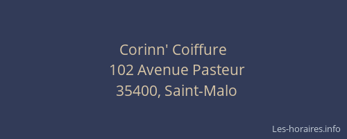 Corinn' Coiffure