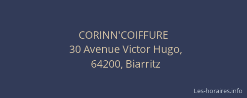 CORINN'COIFFURE