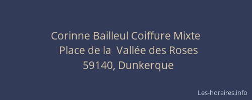 Corinne Bailleul Coiffure Mixte