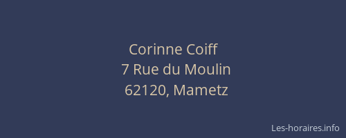 Corinne Coiff