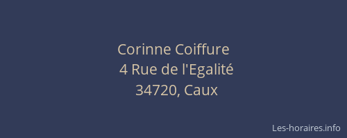 Corinne Coiffure