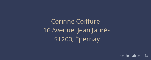 Corinne Coiffure