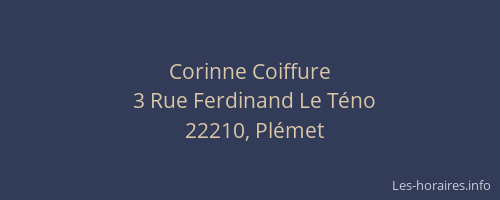 Corinne Coiffure