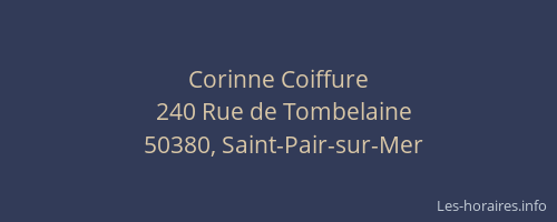 Corinne Coiffure