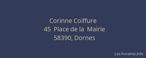Corinne Coiffure