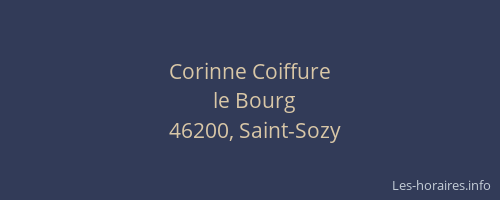 Corinne Coiffure