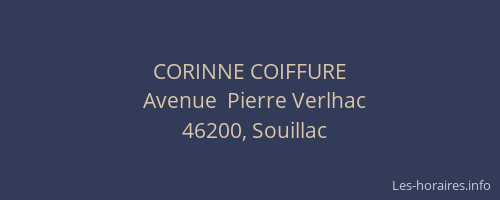 CORINNE COIFFURE