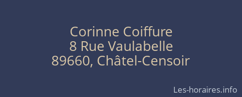Corinne Coiffure