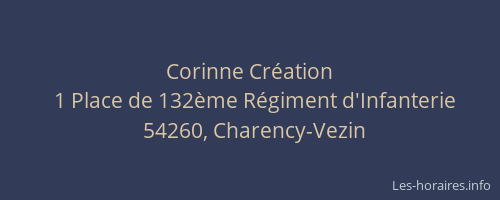 Corinne Cr&eacute;ation