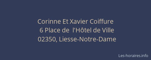 Corinne Et Xavier Coiffure