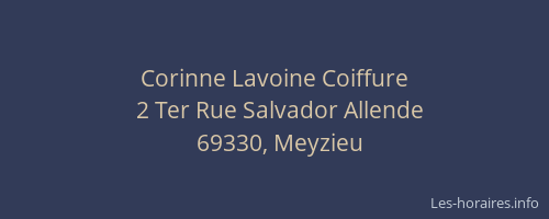 Corinne Lavoine Coiffure