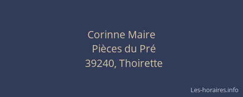 Corinne Maire