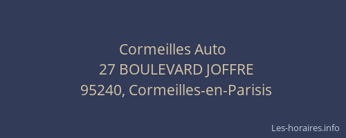 Cormeilles Auto