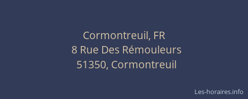 Cormontreuil, FR