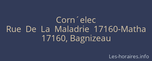 Corn´elec
