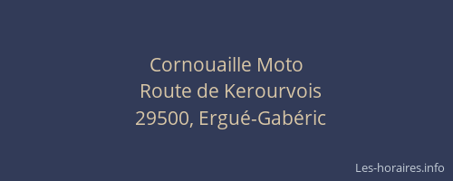 Cornouaille Moto