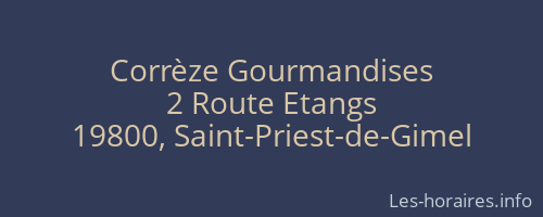 Corrèze Gourmandises