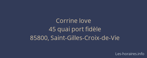 Corrine love
