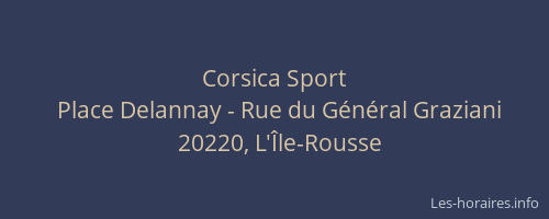 Corsica Sport
