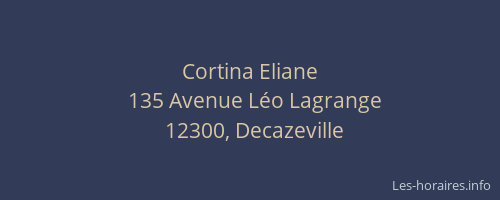 Cortina Eliane