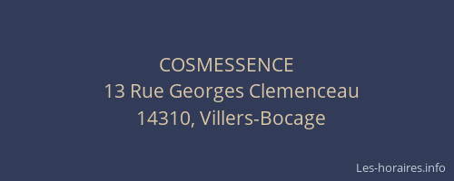 COSMESSENCE